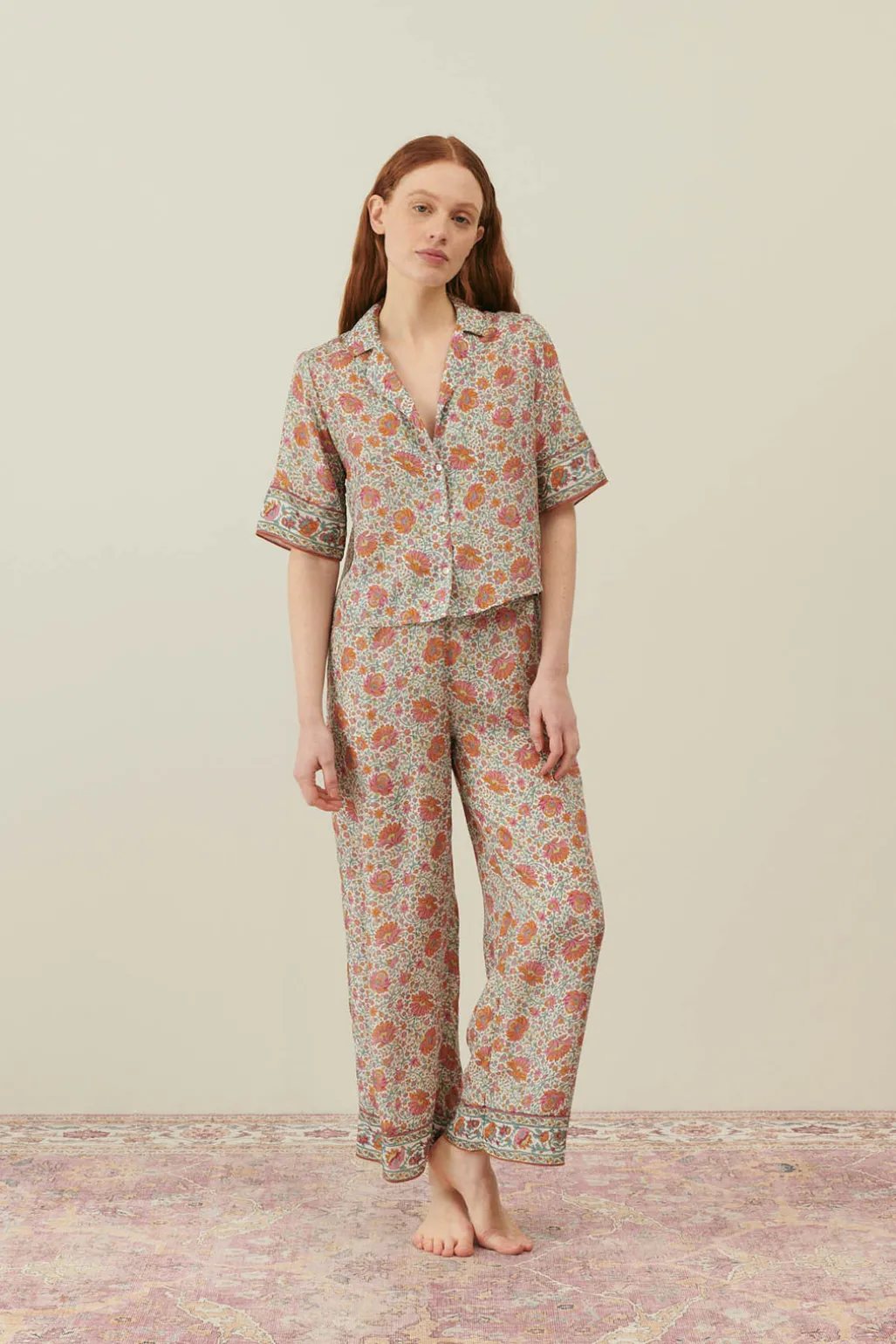 Bas De Pyjama En Soie Melycia