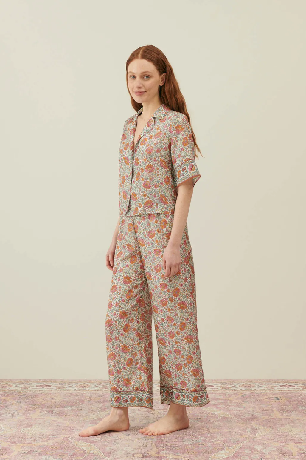 Bas De Pyjama En Soie Melycia
