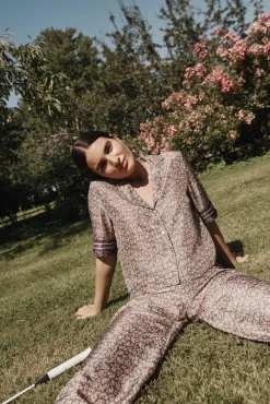 Bas De Pyjama En Soie Melycia