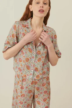 Haut De Pyjama En Soie Loulou