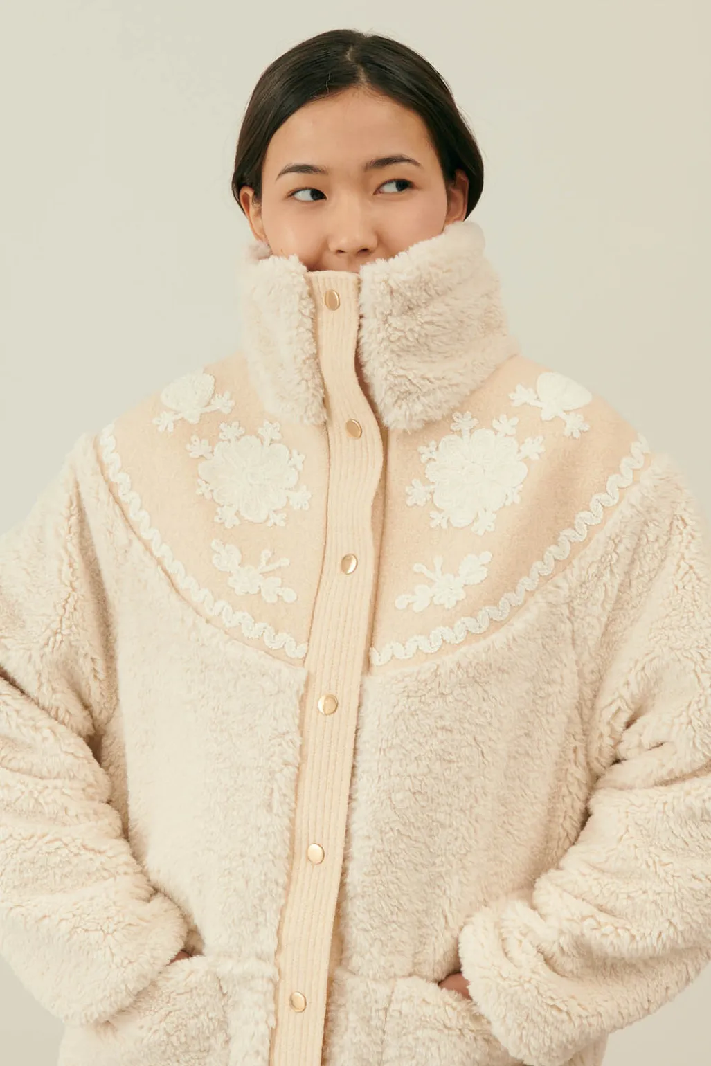 Manteau Rose