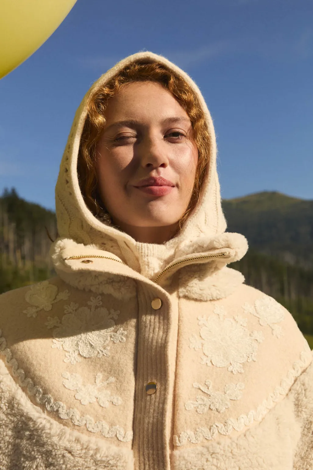Manteau Rose